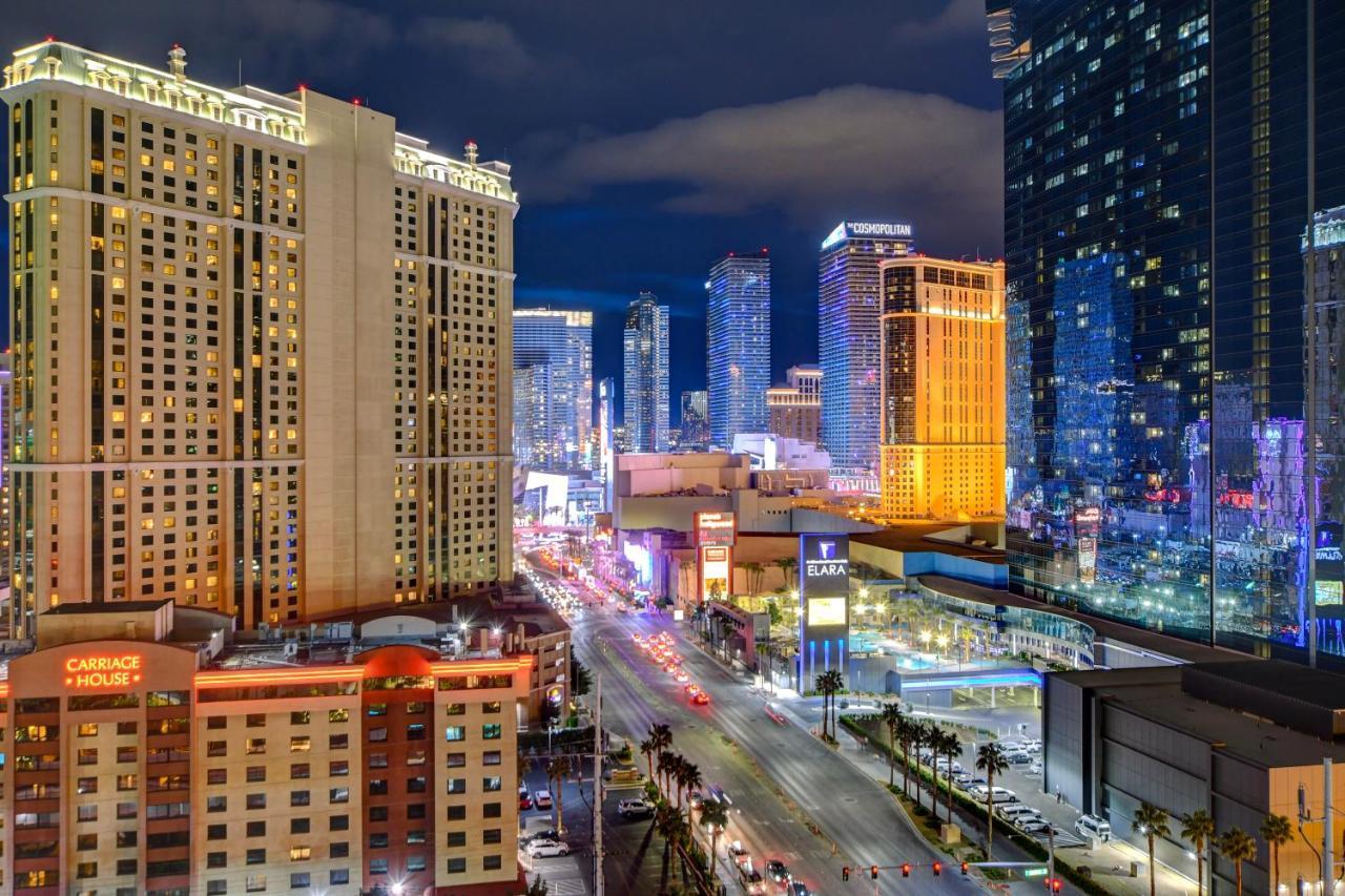 Lucky Gem Penthouse & Luxury Suites At Signature Resort, Balcony Strip View 1607 Las Vegas Exteriör bild
