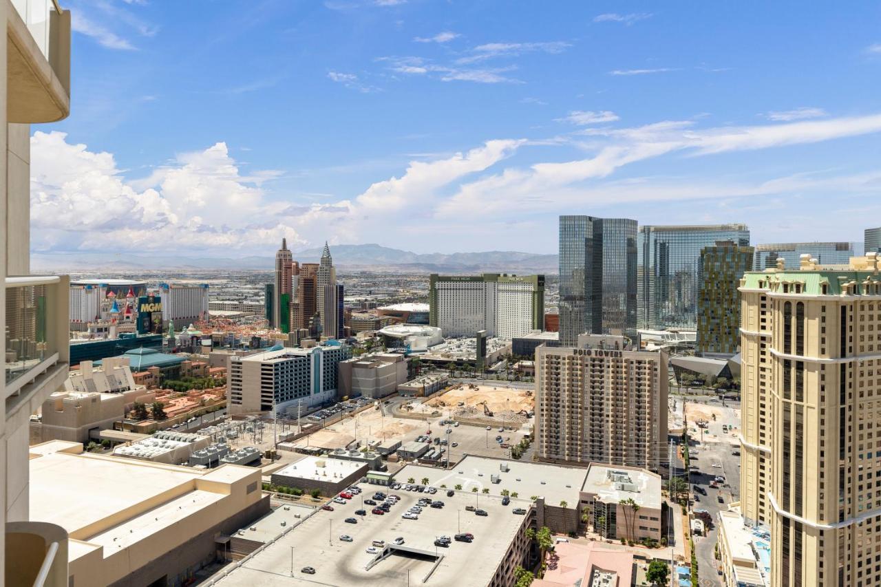 Lucky Gem Penthouse & Luxury Suites At Signature Resort, Balcony Strip View 1607 Las Vegas Exteriör bild
